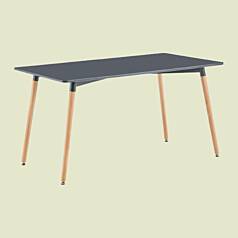 MESA RECTANGULAR FIJA ESTILO NORDICO 140